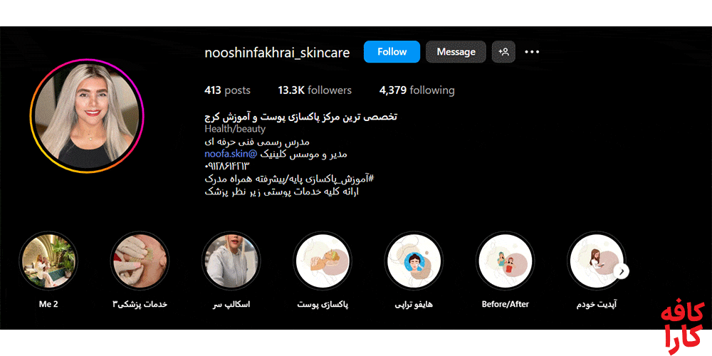 فیشیال نوشین فخاری